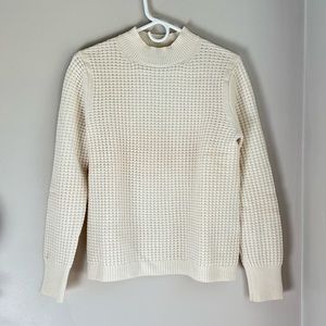 Banana republic Washable Wool-Cashmere Mock-neck sweater